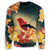 Hawaii Honeycreeper Hibiscus Sweatshirt - AH - Polynesian Pride