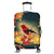 Hawaii Honeycreeper Hibiscus Luggage Covers - AH Black - Polynesian Pride