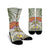 Hawaii Honu Chibi Sea Plumeria Crew Socks - AH Crew Socks White - Polynesian Pride