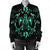 Hawaii Honu Turtle Dolphin With Plumeria Bomber Jacket - AH - Polynesian Pride