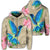 Hawaii Humming Bird Hibiscus Polynesian Zip Hoodie Unisex Art - Polynesian Pride