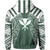 Hawaii Kanaka Football Jersey Polynesian Hoodie Green Victor Style - Polynesian Pride