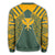 Hawaii Kanaka Football Jersey Polynesian Sweatshirt - Green & Yellow - Victor Style - AH - Polynesian Pride