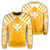 Hawaii Kanaka Football Jersey Polynesian Sweatshirt - Yellow & White - Victor Style - AH Unisex Yellow - Polynesian Pride