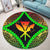 Hawaii Kanaka Kakau Polynesian Round Carpet - AH - Polynesian Pride