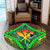 Hawaii Kanaka Kakau Tropical Polynesian Round Carpet - AH - Polynesian Pride