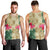 Hawaii Kanaka Maoli Plumeria Palm Trees Hammer Shark Tank Top - AH - Polynesian Pride