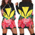 Hawaii Kanaka Tropical Hibiscus Hoodie Dress - AH Black - Polynesian Pride