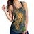 Hawaii Kanaka Turtle Hibiscus Plumerian Polynesia Racerback Tank - Alena Style - AH - Polynesian Pride