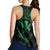 Hawaii Kanaka Turtle Hibiscus Polynesian Racerback Tank - Anthea Style Green - AH - Polynesian Pride