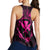 Hawaii Kanaka Turtle Hibiscus Polynesian Racerback Tank - Anthea Style Pink - AH - Polynesian Pride