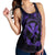 Hawaii Kanaka Turtle Hibiscus Polynesian Racerback Tank - Anthea Style Purple - AH - Polynesian Pride