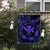 Hawaii Kanaka Turtle Hibiscus Polynesian Flag - Anthea Style Purple - AH - Polynesian Pride