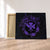 Hawaii Kanaka Turtle Hibiscus Polynesian Canvas - Anthea Style Purple - AH Canvas Poly-cotton - Polynesian Pride