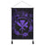 Hawaii Kanaka Turtle Hibiscus Polynesian Hanging Poster - Anthea Style Purple - AH Hanging Poster Cotton And Linen - Polynesian Pride