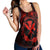 Hawaii Kanaka Turtle Hibiscus Polynesian Racerback Tank - Anthea Style Red - AH - Polynesian Pride