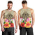 Hawaii Manta Ray Tropical Hibiscus Plumeria Polynesian Tank Top - AH - Polynesian Pride