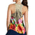 Hawaii Manta Ray Tropical Hibiscus Plumeria Polynesian Racerback Tank - AH - Polynesian Pride