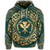 Hawaiian Map Classic Floral Hoodie Green - Polynesian Pride