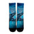 Hawaii Map Kanaka Galaxy Shark Crew Socks - AH - Polynesian Pride