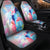 Hawaii Map Kanaka Hibiscus Polynesian Turtle Swimming Car Seat Covers - Sweet Dream Style - AH - Polynesian Pride