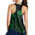 Hawaii Map Kanaka Polynesian Hula Girl Racerback Tank Green - AH - J5R - Polynesian Pride