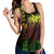 Hawaii Map Kanaka Polynesian Hula Girl Racerback Tank Reggae - AH - J5R - Polynesian Pride