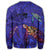 Hawaii Map Kanaka Turtle Sweatshirt - Volcano Style - Galaxy - AH - Polynesian Pride