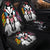 Hawaii Map Kanaka Two Men Holding Flag Car Seat Covers - AH - Polynesian Pride