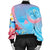 Hawaii Map Sweet Dream Kanaka Polynesian Hibiscus Bomber Jacket - AH - Polynesian Pride