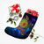 Hawaii Map Turtle Galaxy Christmas Stocking - AH - Blue - Polynesian Pride