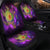 Hawaii Map Turtle Galaxy Car Seat Covers - AH - Purple - Polynesian Pride