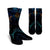 Hawaii Marine Life Sea Crew Socks - AH Crew Socks White - Polynesian Pride