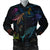 Hawaii Marine Life Sea Bomber Jacket - AH Black Unisex - Polynesian Pride