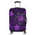 Hawaii Mix Polynesian Turtle Plumeria Luggage Covers - AH - Nick Style - Purple Black - Polynesian Pride