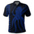 Hawaii Octopus KaKau Polynesian Polo Shirt Blue - Polynesian Pride