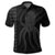 Hawaii Octopus KaKau Polynesian Polo Shirt Gray - Polynesian Pride