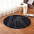 Hawaii Octopus KaKau Polynesian Round Carpet - Gray - AH - Polynesian Pride