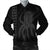 Hawaii Octopus KaKau Polynesian Bomber Jacket - Gray - AH Black Unisex - Polynesian Pride