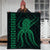 Hawaii Octopus KaKau Polynesian Premium Quilts - Green - AH - Polynesian Pride