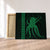 Hawaii Octopus KaKau Polynesian Canvas - Green - AH Canvas Poly-cotton - Polynesian Pride