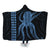 Hawaii Octopus KaKau Polynesian Hooded Blanket - Pastel - AH Hooded Blanket White - Polynesian Pride