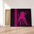 Hawaii Octopus KaKau Polynesian Canvas - Pink - AH Canvas Poly-cotton - Polynesian Pride