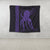 Hawaii Octopus KaKau Polynesian Tapestry - Purple - AH - Polynesian Pride