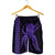 Hawaii Octopus KaKau Polynesian Men's Shorts - Purple - AH - Polynesian Pride