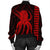 Hawaii Octopus KaKau Polynesian Bomber Jacket - Red - AH - Polynesian Pride