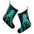 Hawaii Octopus KaKau Polynesian Christmas Stocking - Turquoise - AH - Polynesian Pride