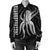 Hawaii Octopus KaKau Polynesian Bomber Jacket - White - AH - Polynesian Pride