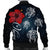 Hawaii Ohana Turtle Hibiscus Galaxy Bomber Jacket - AH - Polynesian Pride