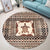 Hawaii Pattern Simple Turtle Round Carpet - AH - Polynesian Pride